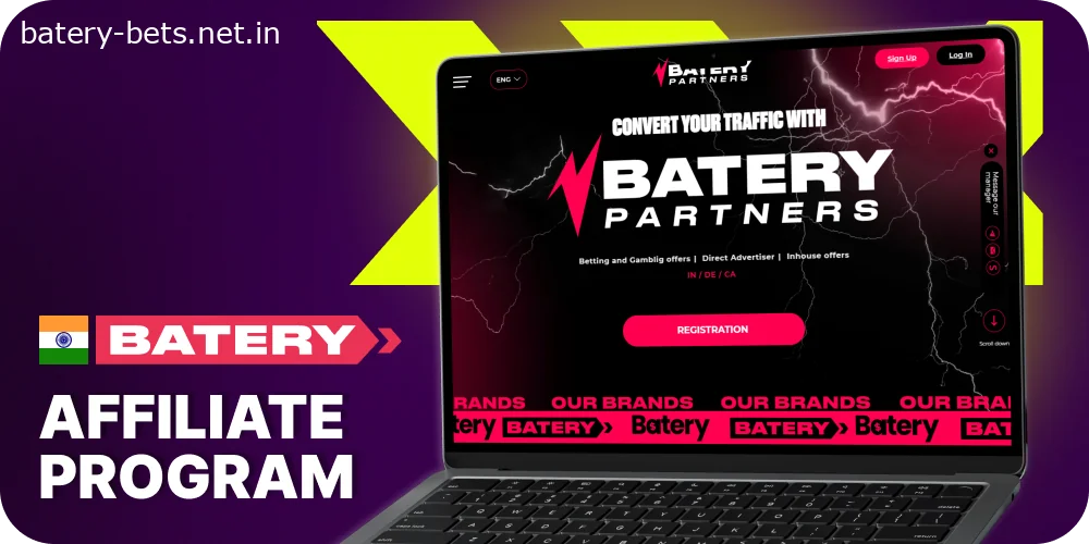 Batery Casino India Affiliate program