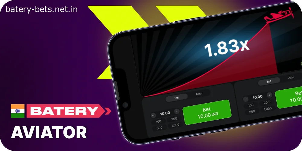 Play Aviator at Batery India